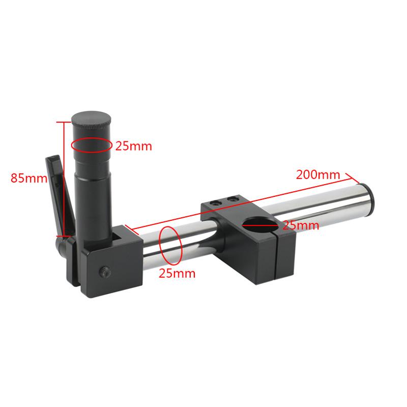 Diameter 25mm/32mm Heavy Duty Multi Axis Adjustable Metal Arm Support For Video Industry Microscope Table Stand Part Holder