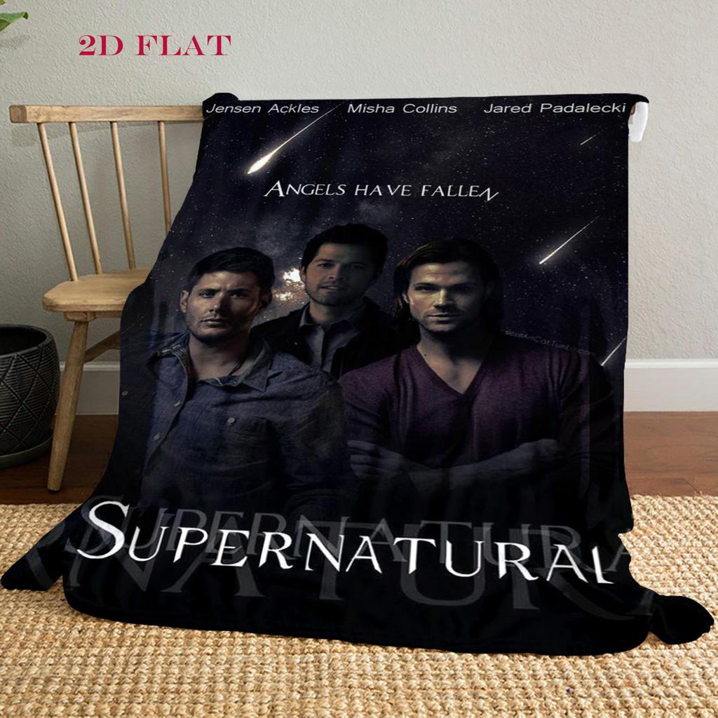 Supernatural Forces Unleashed Blanket Blanket Suitable for All Seasons Bedroom Air Conditioning Blanket Christmas Gifts