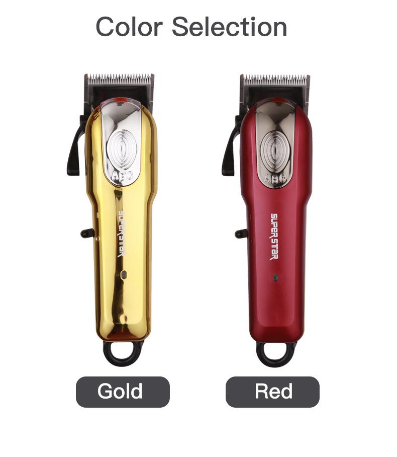 Barber Shop Retro Engraved Electric Hair Clipper & Trimmer