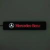 1pcs Car  Light LED Front Hood Grille Emblem Badge Decor For Mercedes Benz AMG A B C E S CLA GLA GLB GLC GLS GLK CLS Class