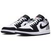 Air Jordan 1 Low SE Hvit Svart Matt Sølv Herre Sneakers Ild-Rød HF3148-106