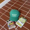 BALLOON FRIENDS MESSY ADVENTURE BFMA Sounds Rock&Roll Club Washed Ball Cap Kelly Green