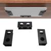 3pcs Space Saving Under Desk Shelf Black Under Desk Device Holder Laptop Mount  Desks Organization