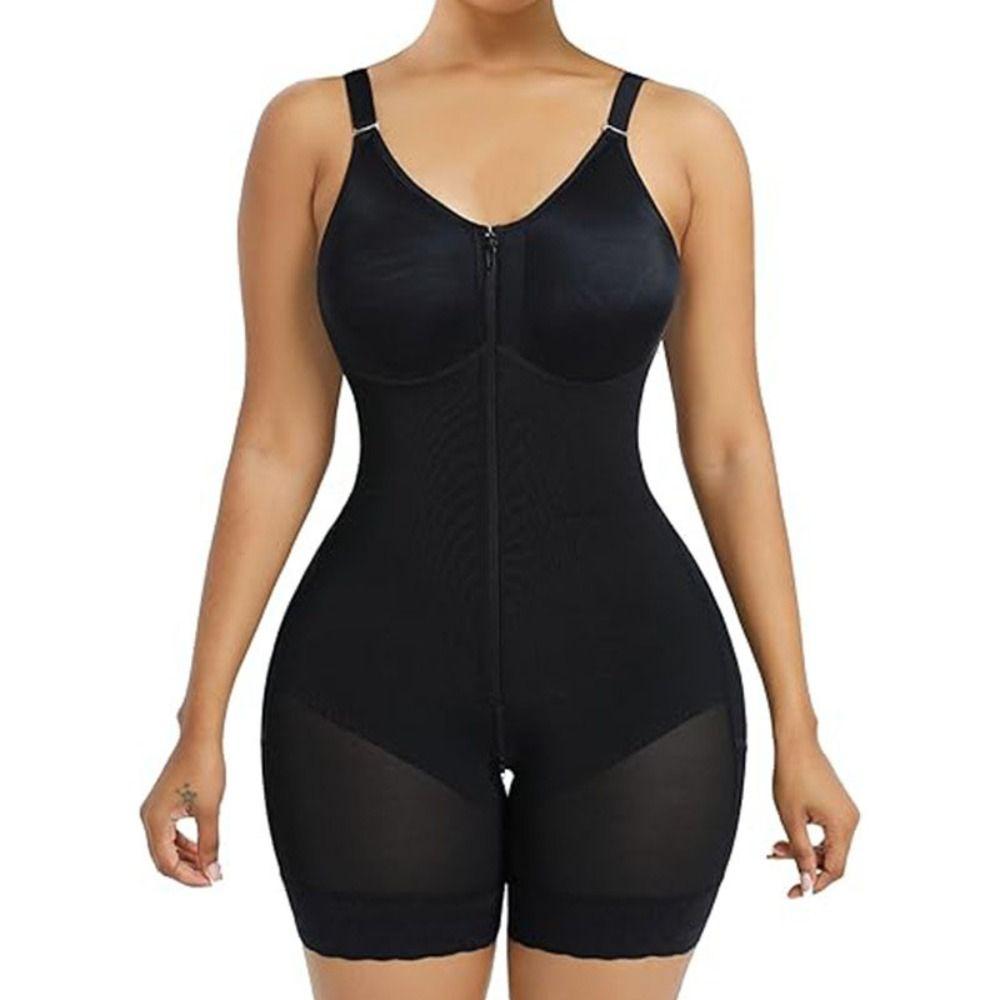 Underwear Postpartum Body Shaper Zipper Style Slimming Shapewear Fashion Butt Lifter Bodysuit  Yoga