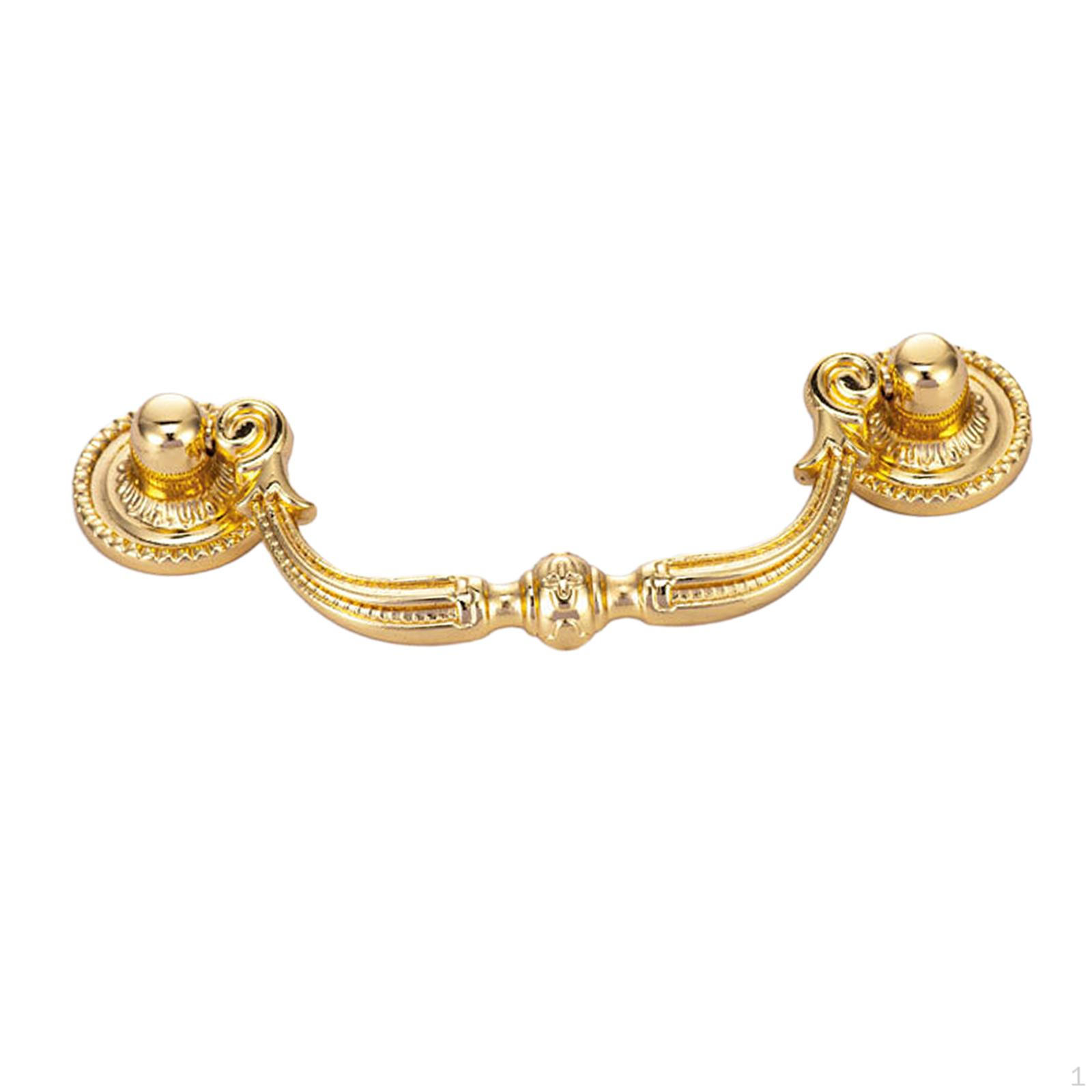 

Ручка для выдвижного ящика, простая в установке, фурнитура из золота, латунная ручка для мебели, комод Style A