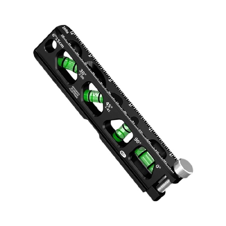 Multipurpose Aluminum Alloy Level Magnetic V Grooved Base 4 Accuracy Vials British Metric Measurement Scale