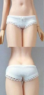 [TOYBARJAPAN] 16 Scale Figure AccessoryCompatible with TBLeague Body: High School Girl Beauty 2024, Innocent White Underwear (Body, Head, and Socks