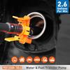 Amartisan Portable Fuel Transfer Pump Battery Powered - Gas Pump For Gas, Fuel, Diesel, Water Transfer - 2.6 GPM Multi-Use Siphon Fuel Transfer Pump