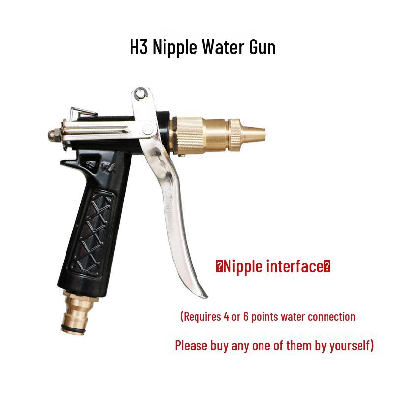 Mosiężna dysza i szczotka do mycia samochodu pod wysokim ciśnieniem