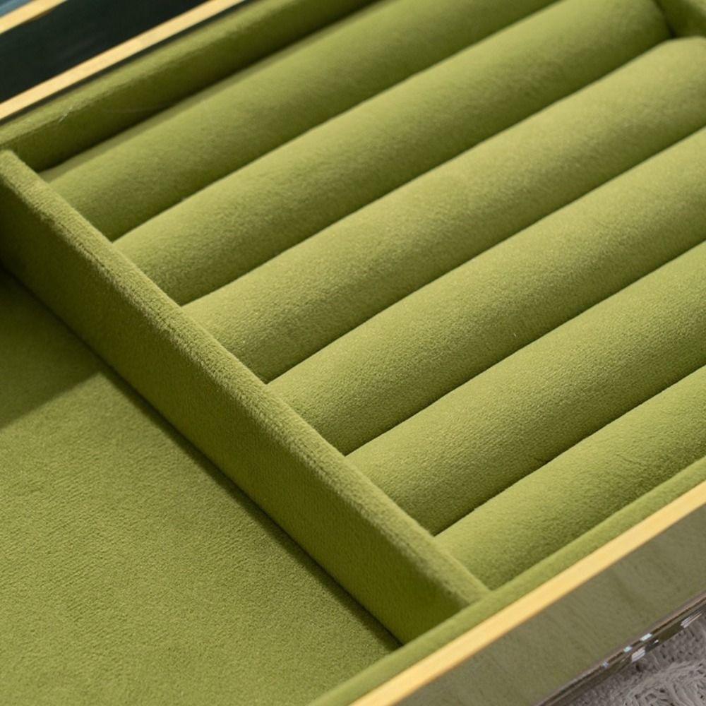 Vintage Schmuckständer Samt Schmuckorganizer Schmuckhalter Box Schmuckauslage