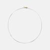 EIGHTMORE silver925 line layerd necklace