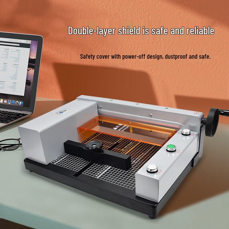 GEPAD QZ-300 Electric Desktop Paper Cutter CN Plug (adapter Included)