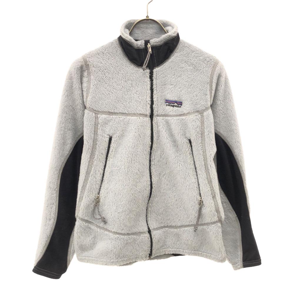 Patagonia Made In USA Mesh Switching Fleece Jacket S Light Blue Outdoors Women Used