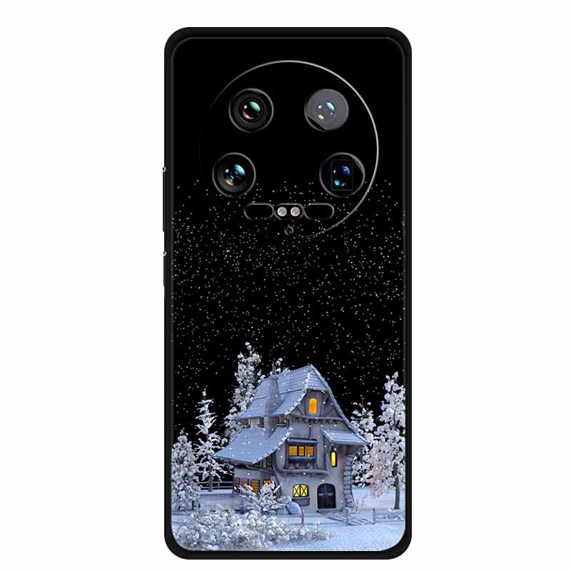 Christmas Phone Case For Xiaomi 14 Ultra Pro Case Soft Silicone Luxury Deer Cover for Xiaomi 13 Ultra Pro Back Coque Cases 14pro