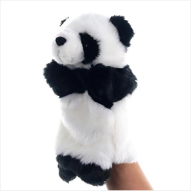 Tier Handpuppe Katze Puppen Plüsch Handpuppe Frühe Bildung Lernspielzeug Kinder Marionetten Puppen zum Geschichtenerzählen