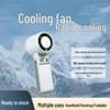 Turbo Ice Pack Handheld Portable Mini Folding Fan with High-Speed Semiconductor Cooling
