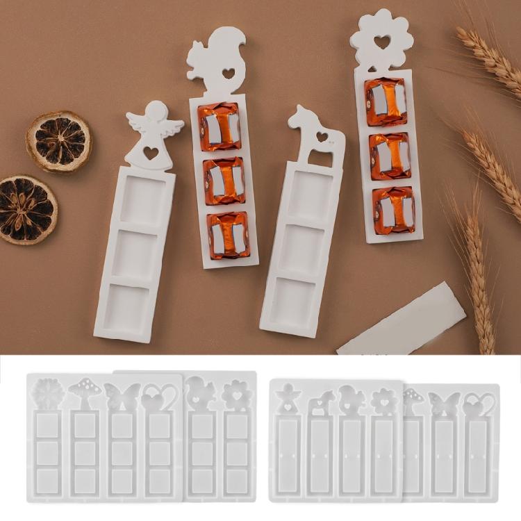 Vielseitige Silikon-Geschenkehalter-Form Für DIY-Geschenkherstellung Unterstützt Harz, Zement und Gips Einfach zu Bedienen und zu Reinigen