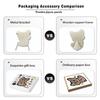 Fun Persian Cat Puzzle Toy Wooden Special-Shaped Splicing Toy With Frame Decompression Puzzle