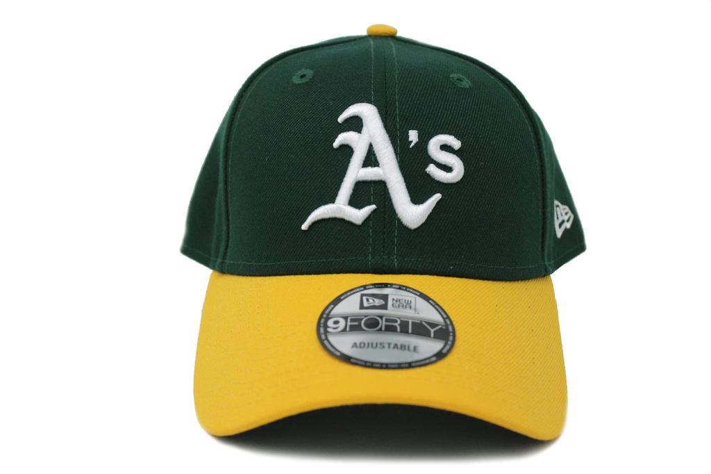 New Era Men's MLB Adjustable Cap, 9FORTY, American League (Athletics 2)