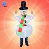 Snowman Inflatable Christmas Halloween Festival Carnival Stage Party Costume
