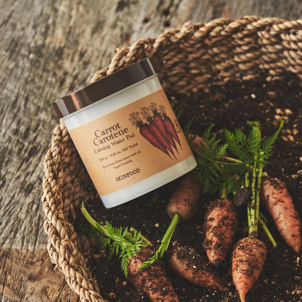 Skinfood Carrot Carotene Calming Water Pad 60 Sheets