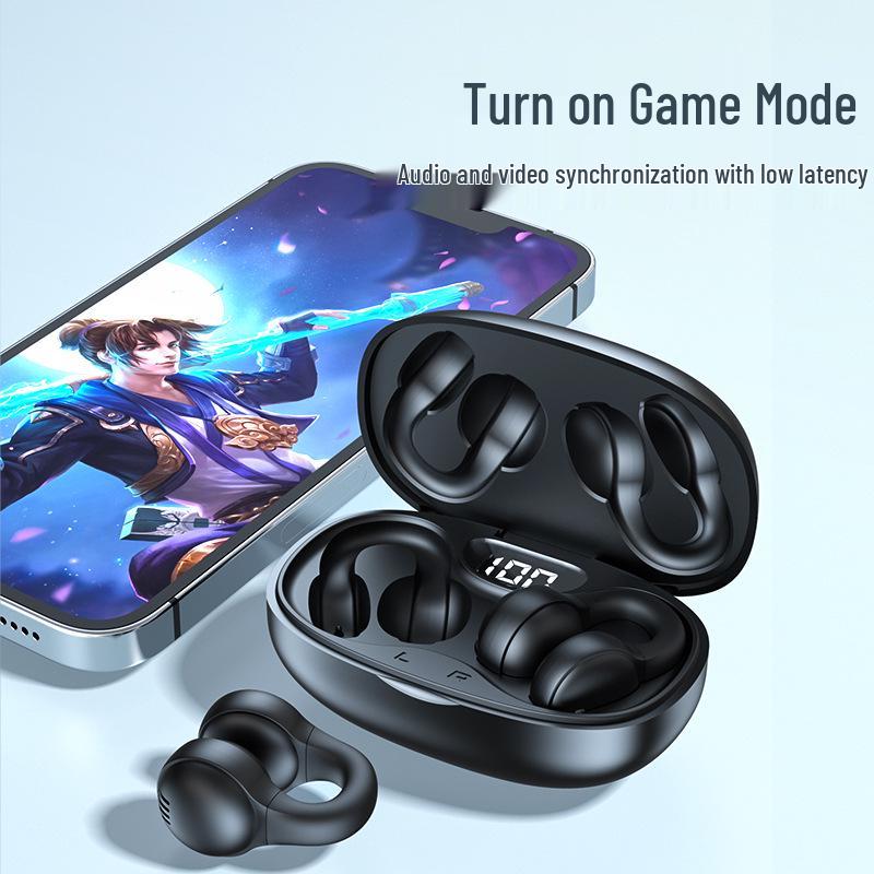 Junyi Bird 2025 Open-Ear Bone Conduction Bluetooth Sports Headphones with Noise Cancellation