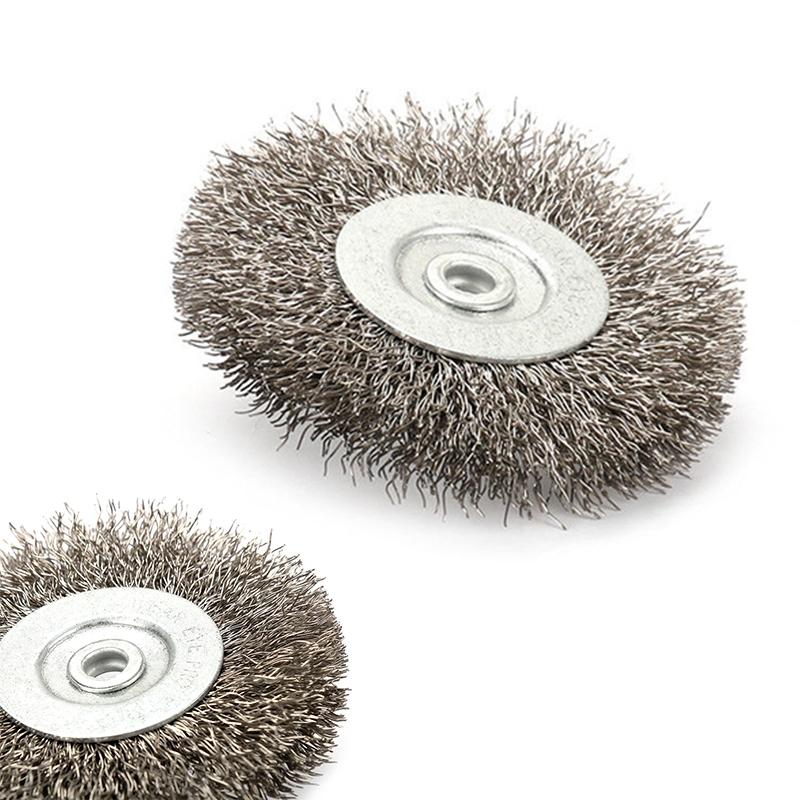 Wire Wheel Stainless Steel Brush For Bench Grinder Abrasive Accessories New