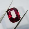 Mozambique's Red Ruby 6.80 Ct Natural Emerald Cut Loose Gemstone