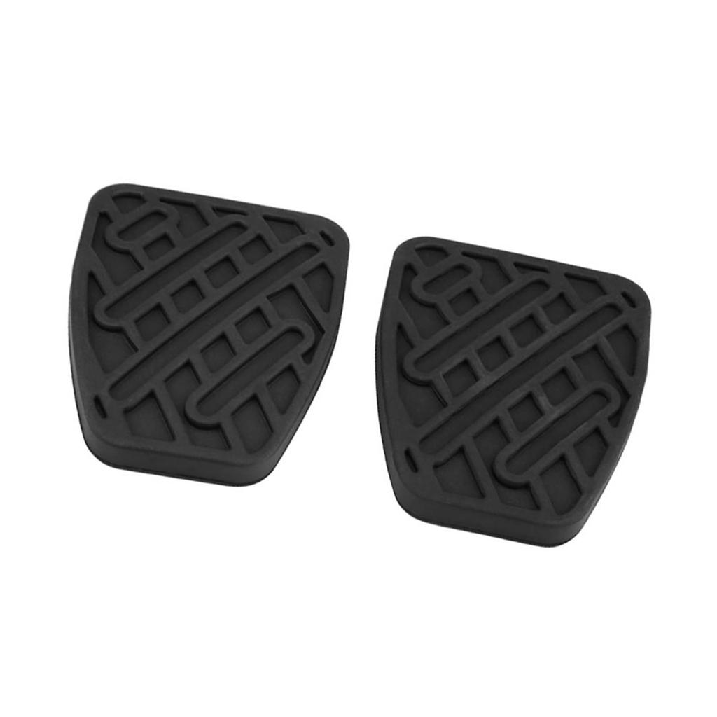 1 Pair of Auto Brake Clutch Pedal Pad Rubber Cover for Nissan Qashqai 2007 2016 46531JD00A