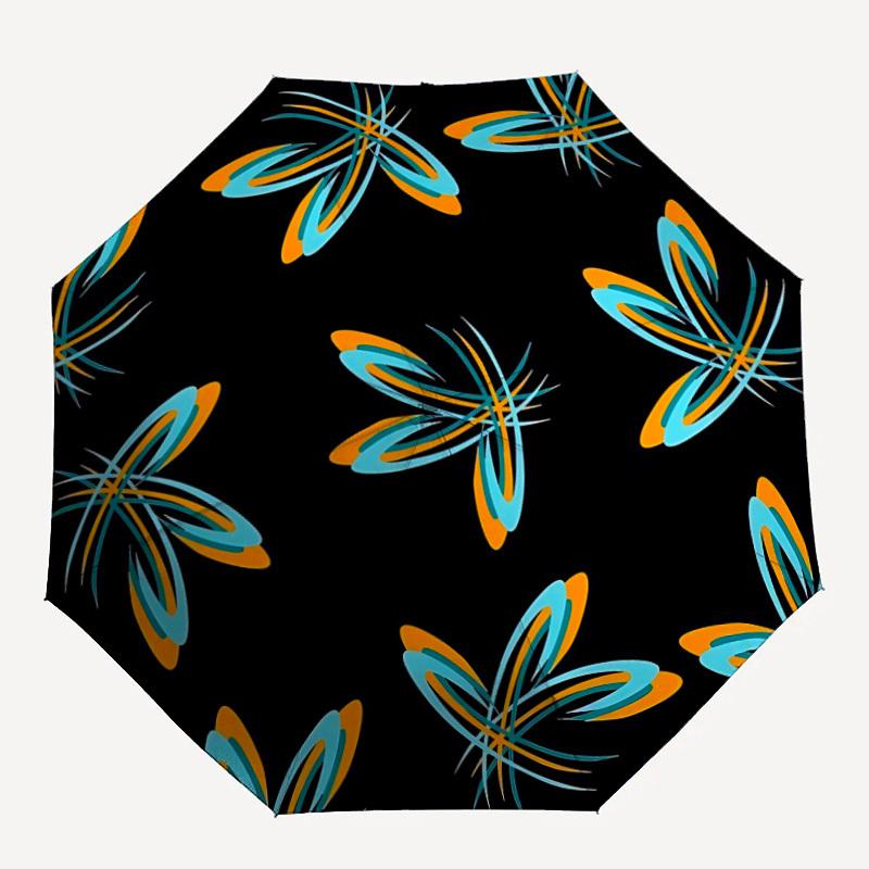 

1PC Butterfly Print Personality Umbrella with 8 Frames, Automatic Open, Durable Frame, Quality Craftsmanship yy250912142