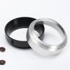 1 Pcs Silver Black Coffee Dosing Ring Magnetic Espresso Intelligent Funnel 51Mm 53Mm 54Mm 58Mm For Portafilter Barista Tools