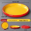 Melamine Nordic Style Cold Dish & Stir-fry Plate for Restaurants and Hotels