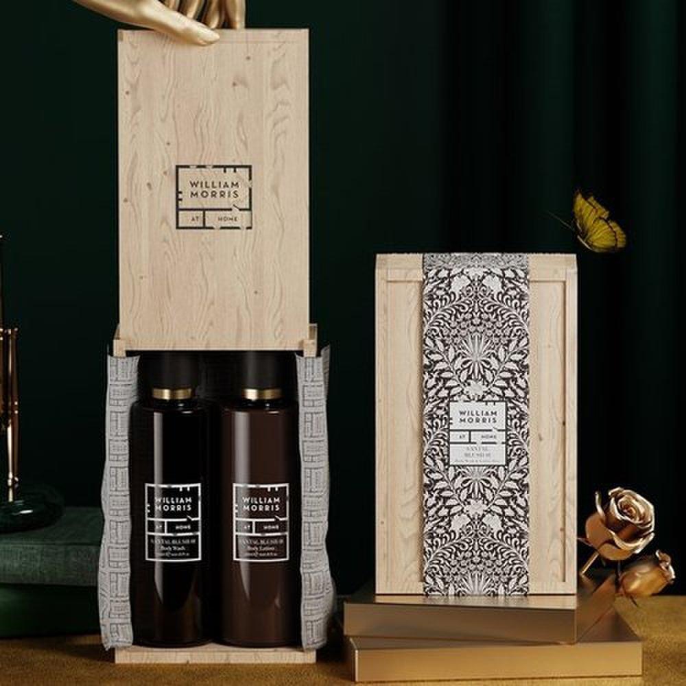 WILLIAM MORRIS Body Wash 300ml & Lotion 300ml Duo Set