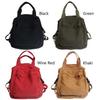Canvas Backpack Vintage Commuting School Bag Solid Color Travel Backpack Aesthetic Hippie Y2K Backpack for Women Girls