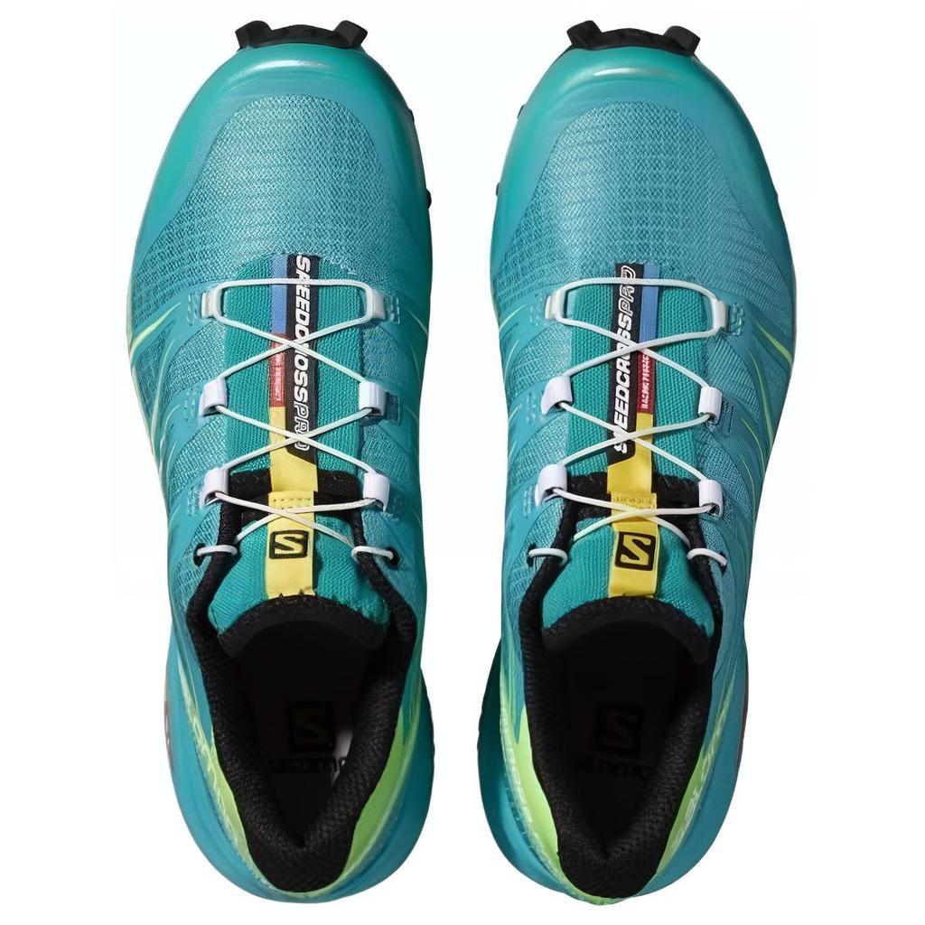 SALOMON Speedcross Pro Comfortable Versatile Slip-Resistant Durable Low-Top Trail Running Shoes Women Sneaker Blue 376082