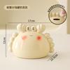 Cartoon Crab Piggy Bank Crab Ornament Storage Jar Animal Model Decoration Sculpture Displaying Statues Birthday Gift Figurines