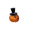 Horror Theme Resins Crafts Smiling Pumpkin Figurine For Halloween Shelf Decors HX6C