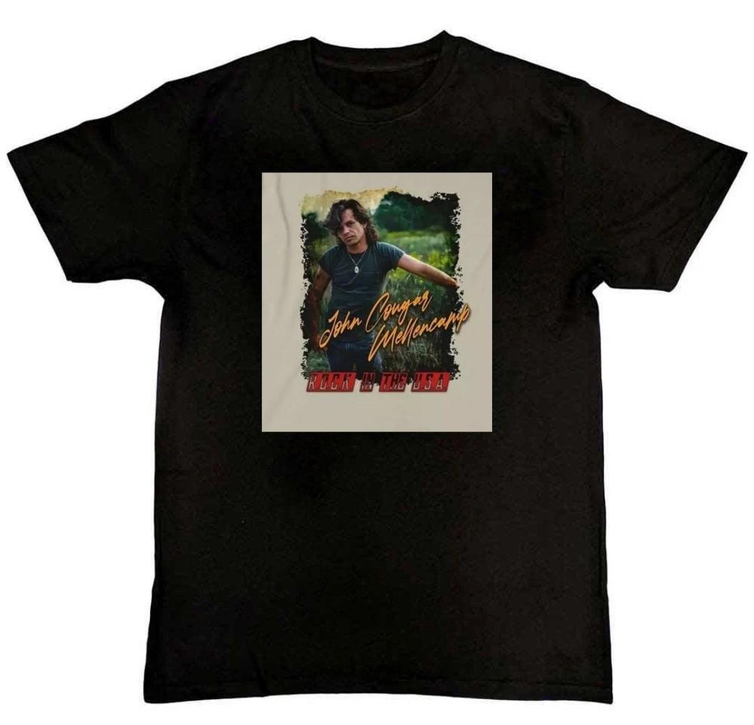 New John Mellencamp Graphic Print Mens T-Shirt XXXL