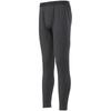 Breath Thermo Thin for Daily Long Tights Size M Underwear, Heat-Generating Innerwear, Use, (Front Opening), Men's, Black,