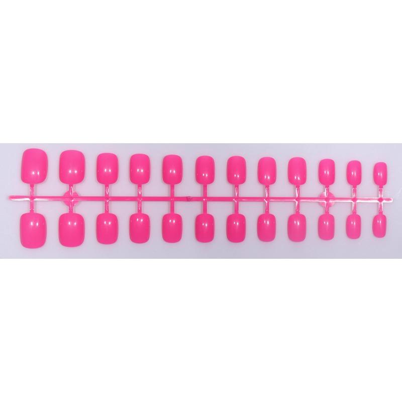 Kurzer runder Kopf Kleine Kinder Falsche Nägel Niedlicher und kleiner Nailart-Patch Ohne Versiegelungsstreifen Nagelstück Falscher Nagel Fertigprodukt