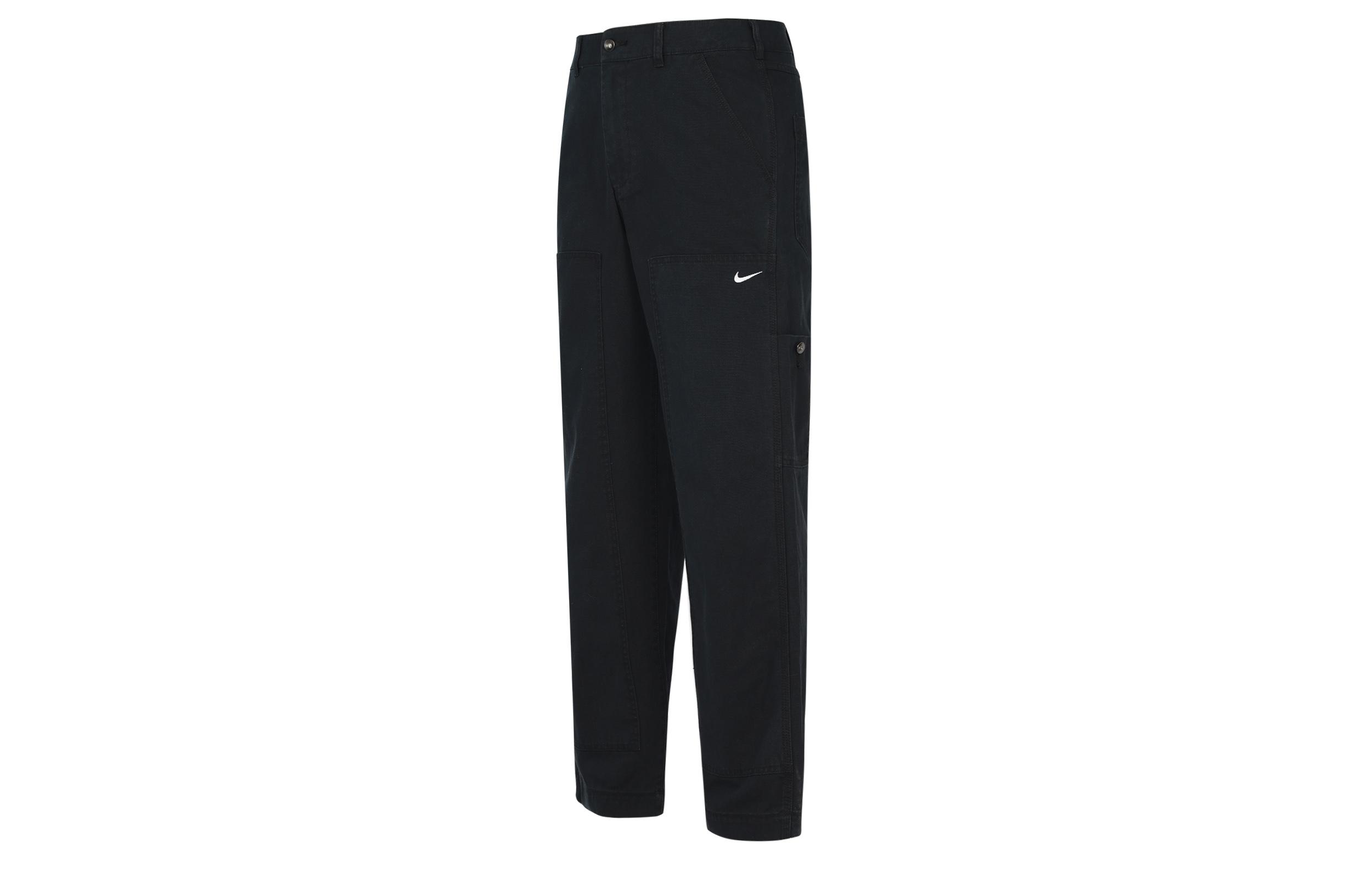 

Nike Casual Pants Men s Black Moderate Straight Fit Pants DQ5180-010 XXL