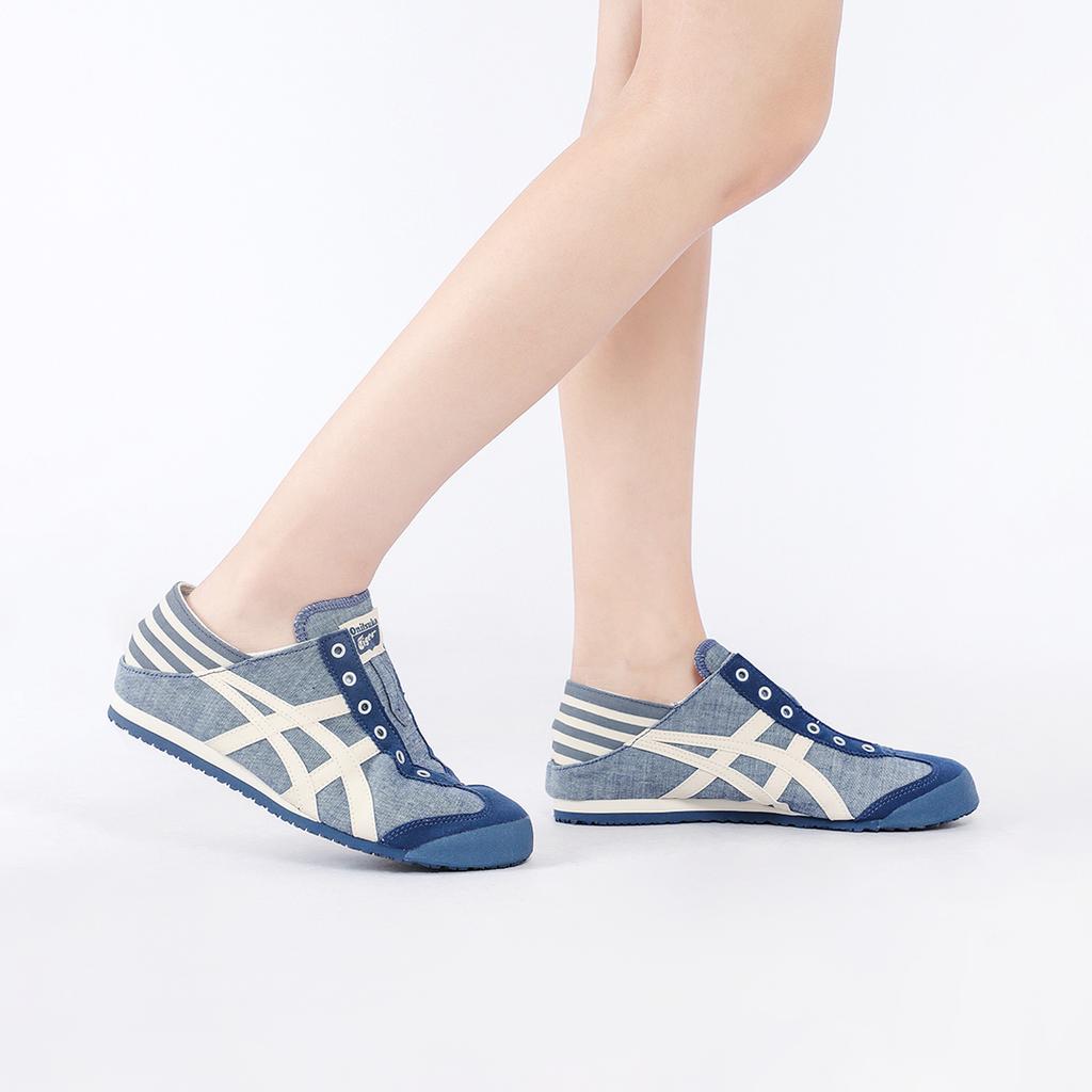 ONITSUKA TIGER Mexico 66 Paraty Blue Chambray Unisex Sneakers Natuurlijk TH342N-4202