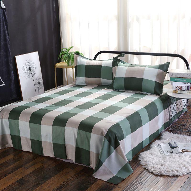 

Домашний текстильный комплект из трех предметов для кровати Односпальная простыня для студенческого общежития 18,Sheet-160x200cm