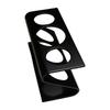 Z Shape Bathroom Toothpaste Holder with 3 Slots Suitable for Electric Toothbrush and Tubes Space Saving Organizer