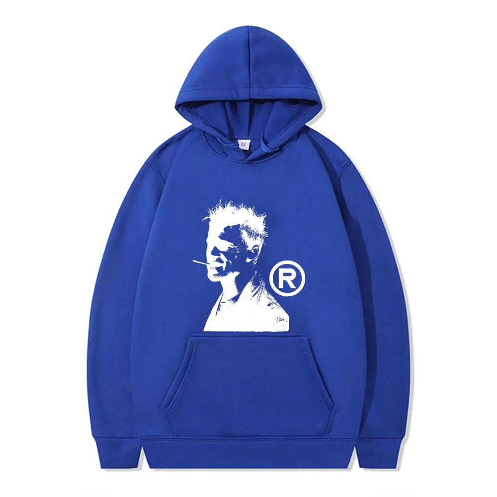 Fight Club Tyler Durden Print Hoodie Men Women Fashion Vintage Streetwear Male Casual Pullover Hoodies Male Oversized Sweatshirt High Quality Tops