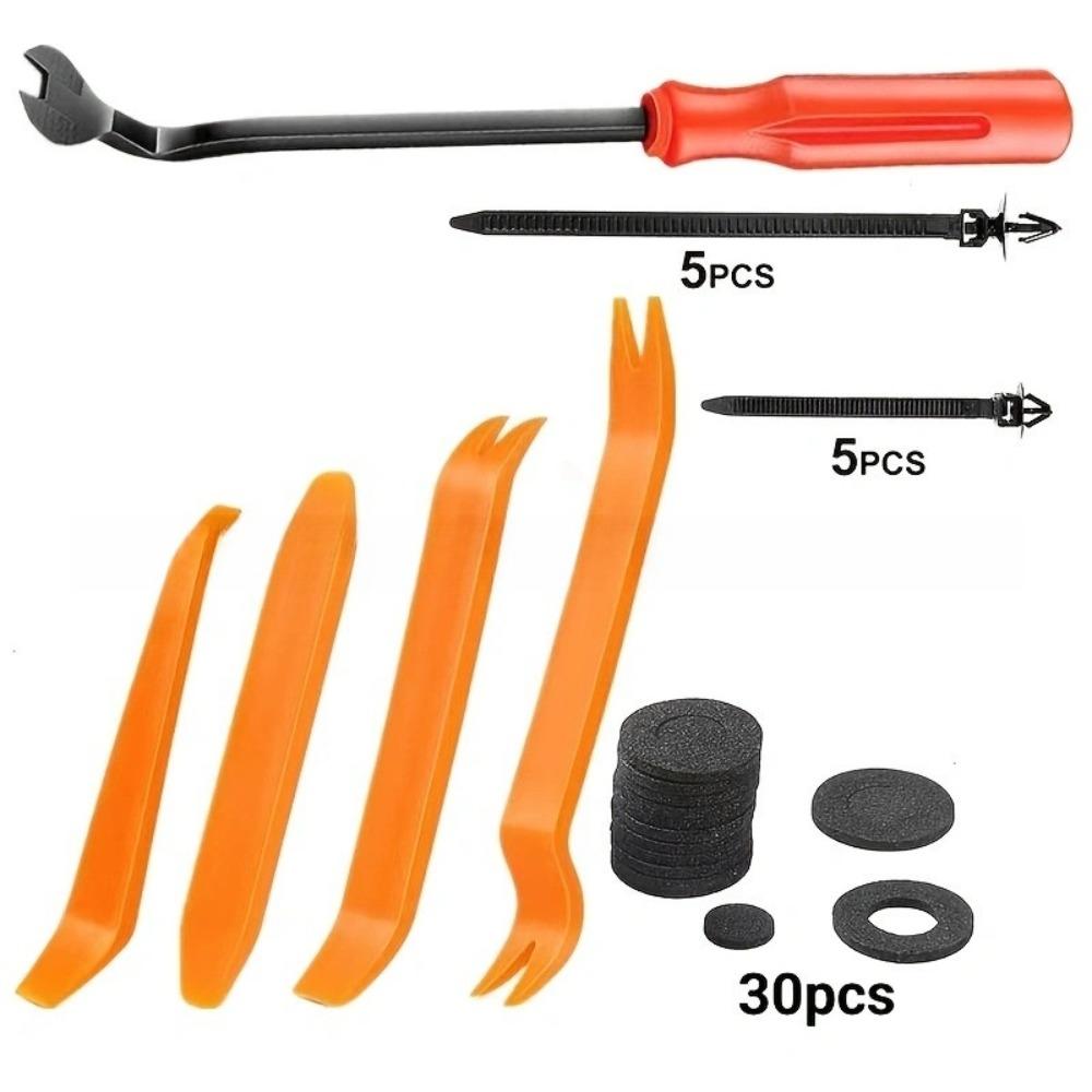 710 ks Krabicová sada autozapínadel - Univerzální plastové nýty, klipy do auta a držáky nárazníků pro opravu a upevnění vozidla