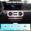 For Mercedes-Benz G-Class W463 2025+ Real Carbon Fiber Central Control Air Outlet Decorative Frame Cover Interior Accessories