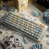 Line Dog Personality MOA Profile Keycaps: Cute Cartoon Accessories for Mechanical Keyboards