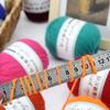 4-trådig akrylfibergarn för handstickning, blandgarn, virkning, halsduk, DIY-garn, handgjorda sybehör
