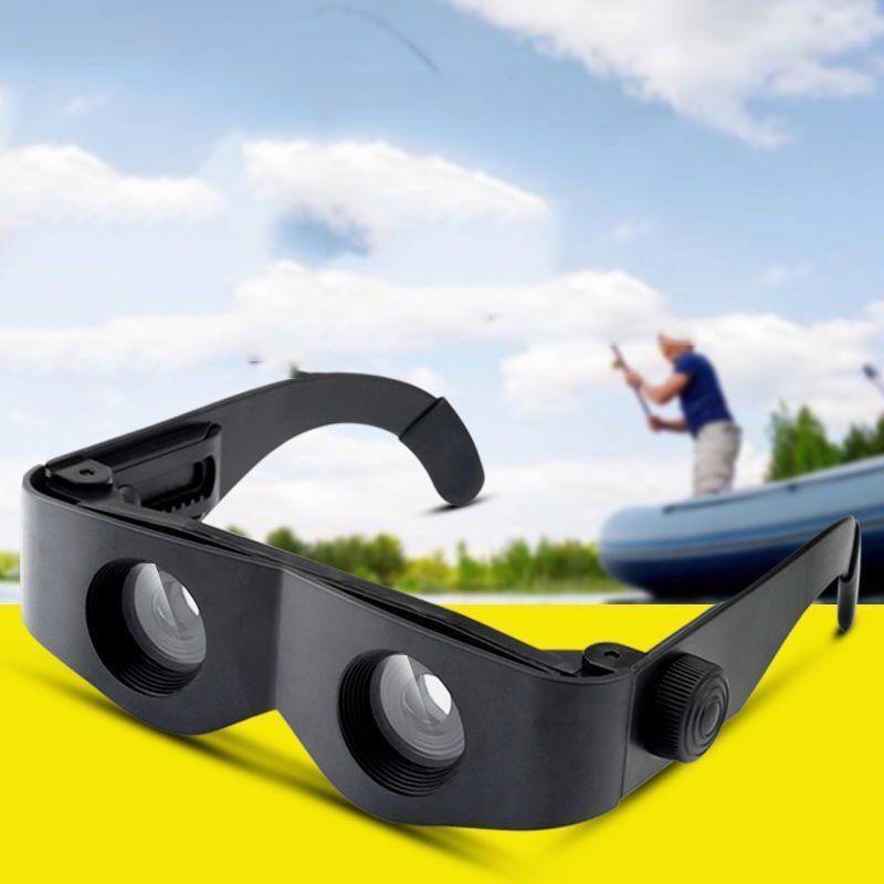 HD High-Magnification Head-Mounted Glasses for Elders To Read and View Mobile Devices